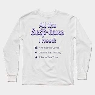 Daily Self-Love Program Long Sleeve T-Shirt